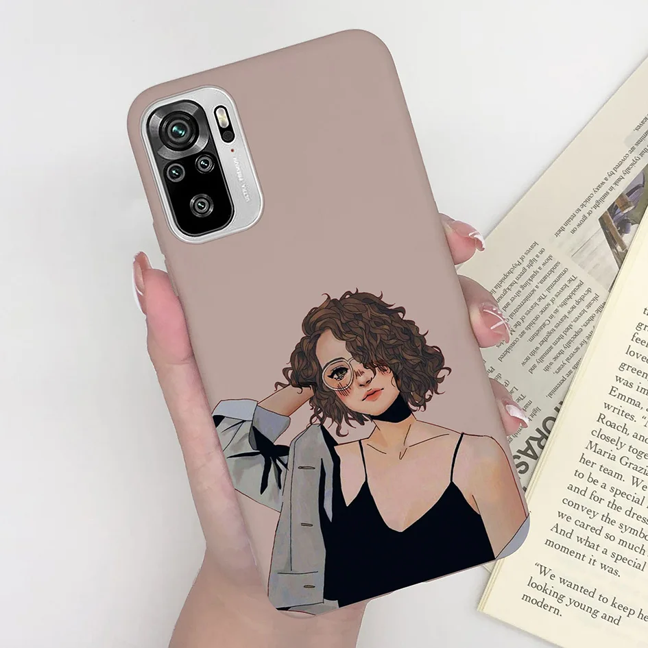 Cute Fashion Heart Avocado Soft Silicone Phone Case for Xiaomi Redmi Note Series