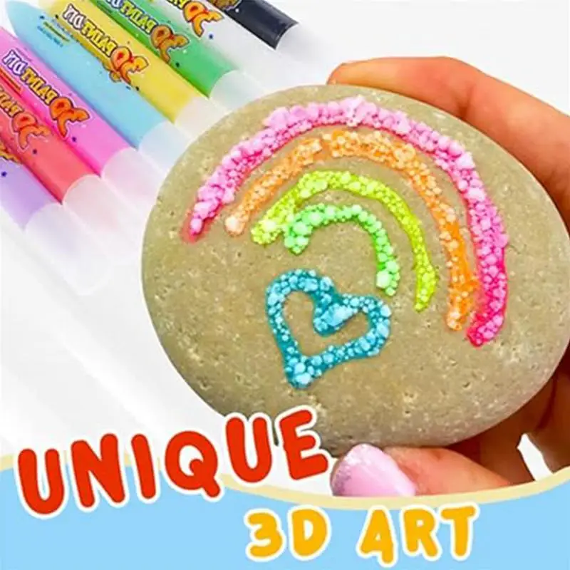 3D Magic Popcorn Pens for Kids Greeting Cards