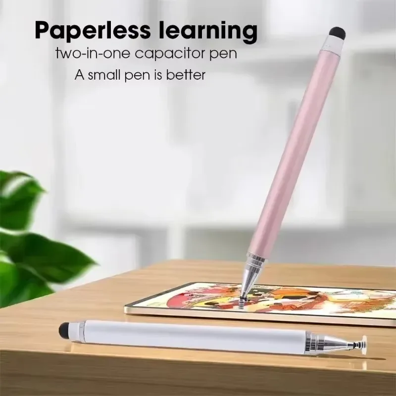3 Penne Stilo Touchscreen Universali – Per Cellulari, Tablet E Smartphone – Colori: Nero, Argento, Rosso