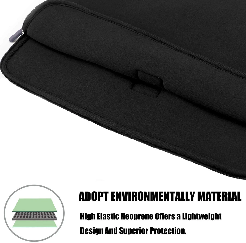 Bolsa Portátil Macia para Macbook 11 13 14 15 Notebook Carry Bolsa Capa Protetora do Computador Maleta de Manga - Imagem 5