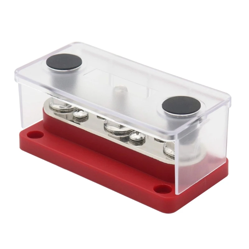 DC48V 150A Busbar Power Case Car Truck Battery Junction Terminal Block BusBar Box Power Distribution Block