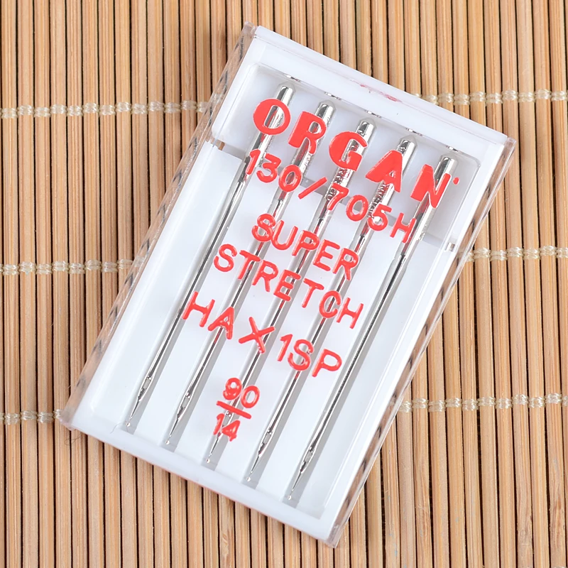 자노메 가정용 재봉틀 바늘 탄성 니트 원단 안티 점프 스레드 블루 바늘 퍼플 바늘 홈 텍스타일 DIY 도구