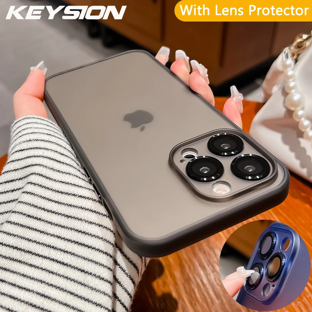 iphone 15 pro case + lens protector