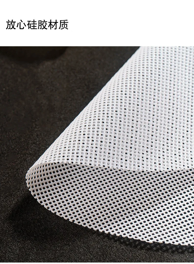 Description Picture 3 of itemNon-Stick White Silicone silicone bamboo steamer baking mat Dim Sum Restaurant Kitchen Under Steamers Mat Cooking reusable Tools
