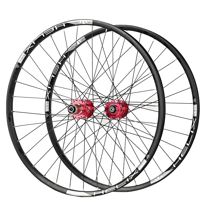 Novatec Fahrradradsatz 26/27,5/29 Zoll mit D042SB Naben QR SunRingle Felge 32 Löcher MTB BIKE Rad Scheibenbremse Innenrohr – Detail 2