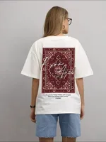 CGC 2025 nouveau Vintage femmes graphique T-shirt 100% coton été à manches courtes y2k hauts décontracté surdimensionné T-shirt femme vêtements 2