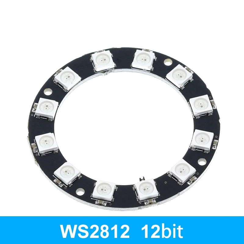ตัวเลือกสินค้า 4 8 12 16 ช่อง WS2812 WS2812B WS 2811 5050 RGB LED โคมไฟโมดูล 5V 1Bit 4Bit 8Bit 12Bit 16Bit 24Bit Rainbow LED สําหรับ DIY