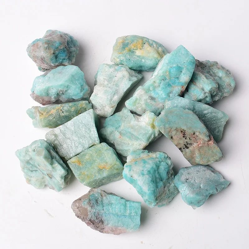 thumbnail image 1 of Piedra de cristal natural, cristales irregulares en bruto, piedra curativa de Reiki, adornos minerales de cuarzo, espécimen de roca para regalos de niños, 1 of 5