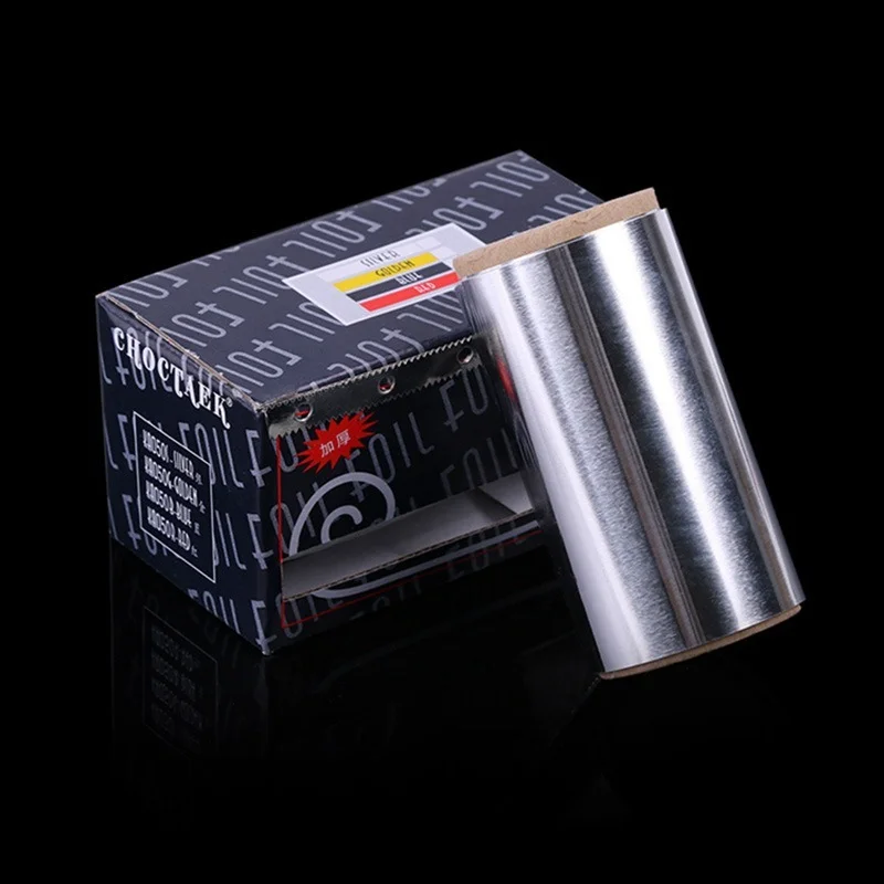 8.4cm*4m Aluminum Foil for Hair，Professional Embossed Hair Foil