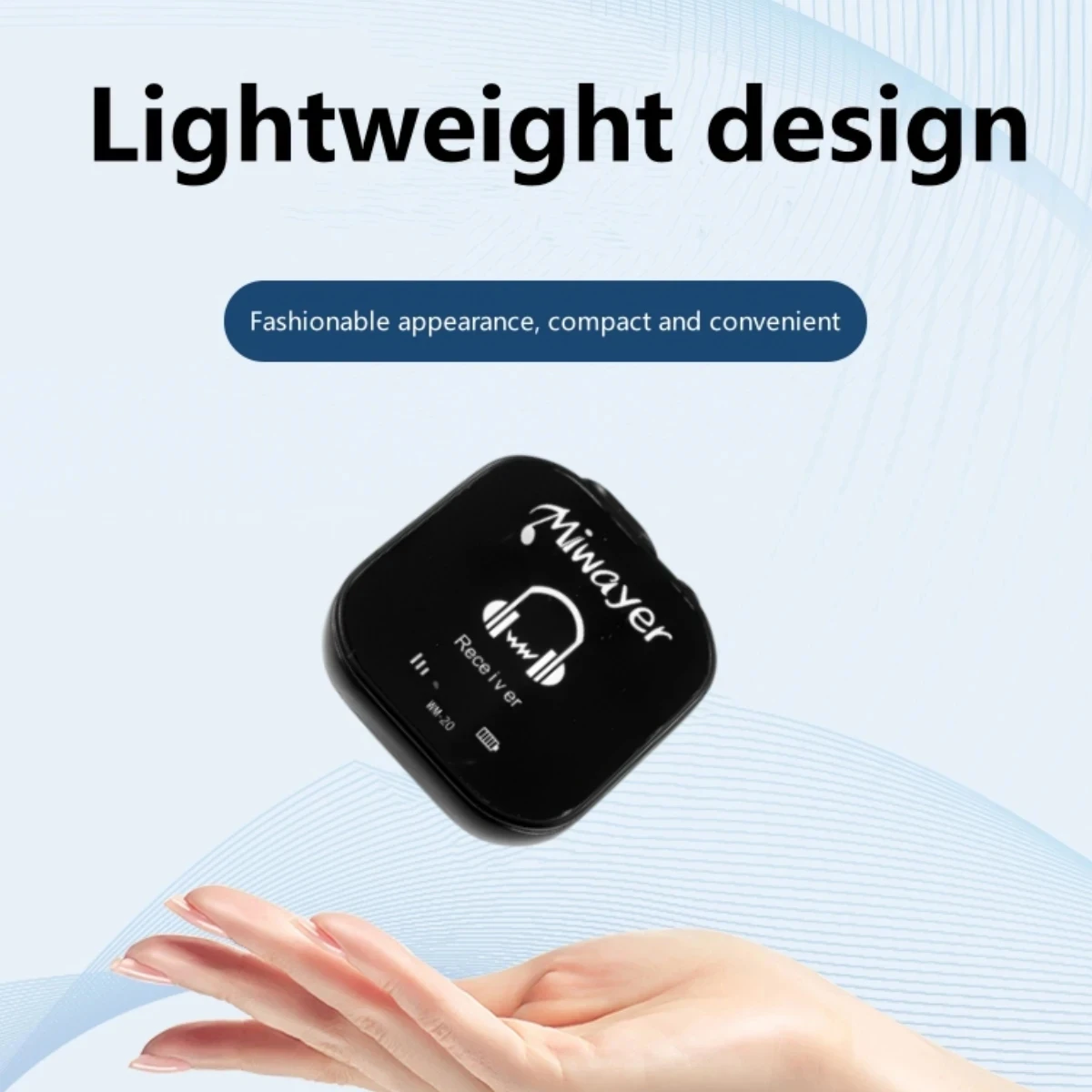 5.8G Wireless In Ear Monitor System Transmitter Receiver System IEM with Transmitter Receiver Automatic Pairing