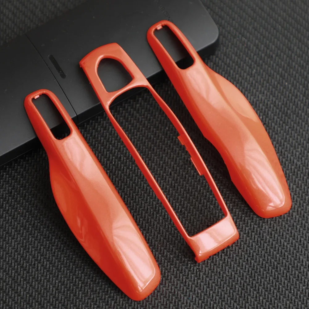 Auto Smart Remote Key Case Fob Abdeckungen Set Shell für Porsche Panamera Spyder Carrera Macan Boxster Cayman Cayenne 911 970 981 991 – Detail 9
