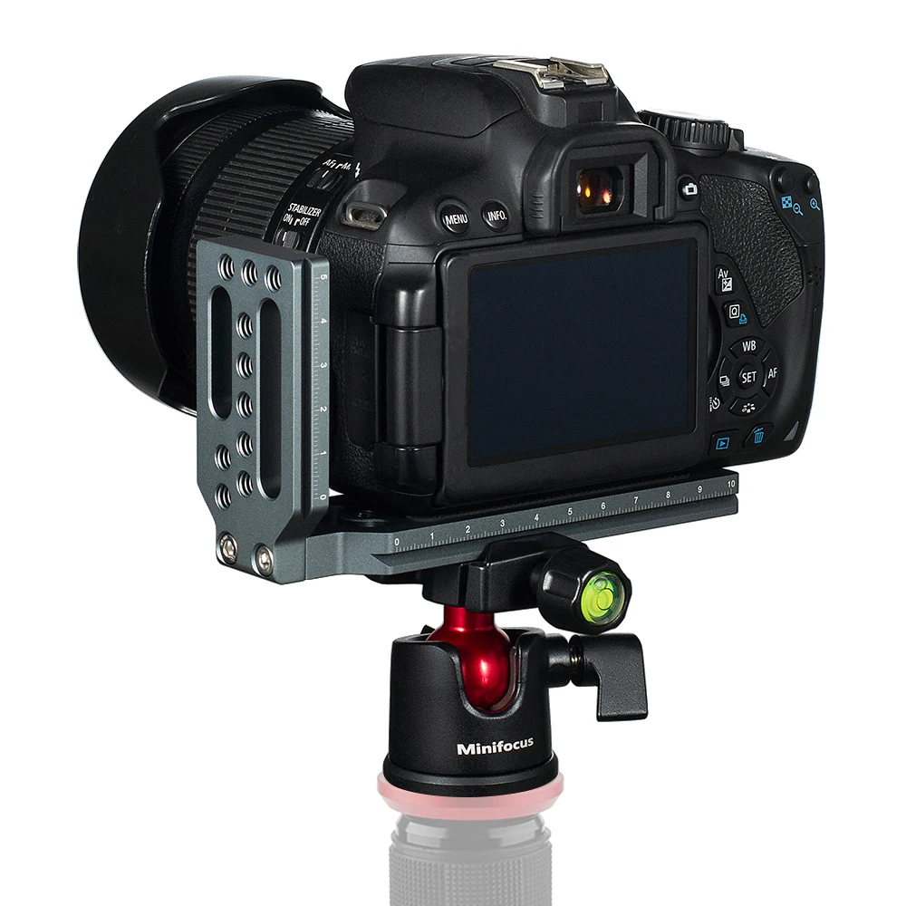 Camera L Bracket With Phone Holder - Arca Swiss Quick Release Plate