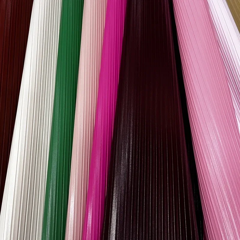 Vertical Stripe PVC Leather Fabric Women's Handbag Wallet Sofa Table Chair Decoration Crafts Glasses Case Goods
