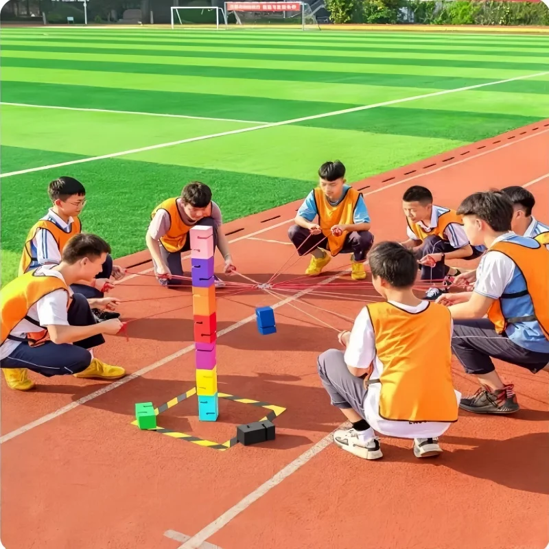 5th floor Co building Tower Expansion Training Props Outdoor Game Team Building Activities Parent Child Summer Camp Sports Toy