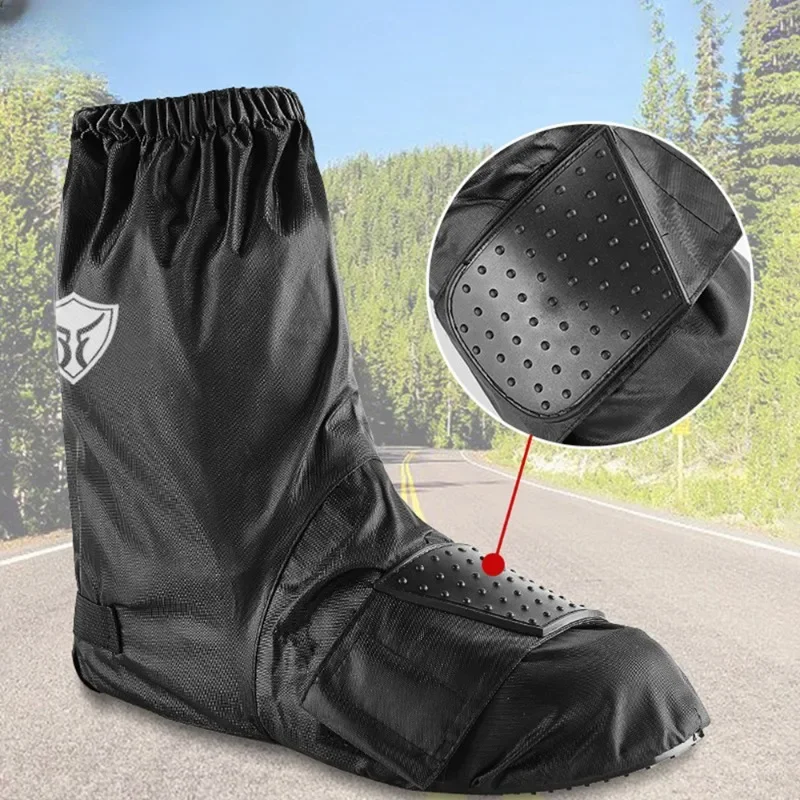 Portable Folding Motorcyclist Raincoat Bicycle Scooter Dirt Pit Bike Motorbike Accessories Footwear Waterproof Boots Rain Snow motorcycle rain boots rain boots motorcycle boots
