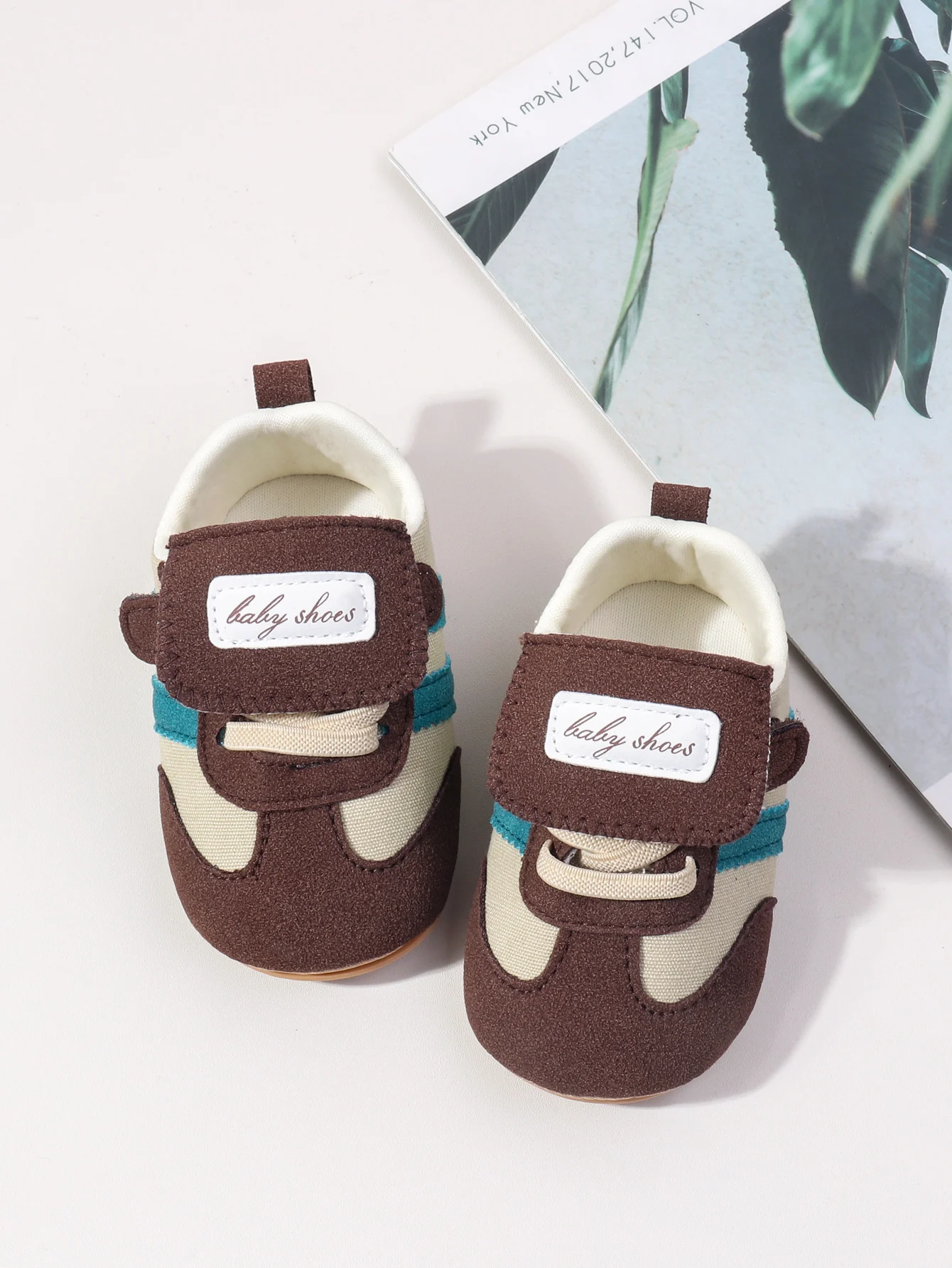 2025, Frühling und Herbst, für Babys, Mädchen und Jungen, lässige Turnschuhe, TPR-Sohle, PU-Leder, Klettverschluss, Schuhe für Neugeborene, erste Wanderer – Detail 9