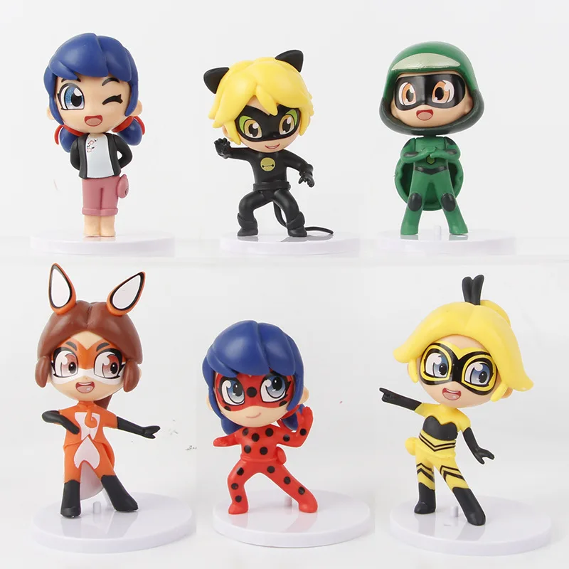 Discover the Magic of Miraculous Ladybug Q-Version Figurines: A ...