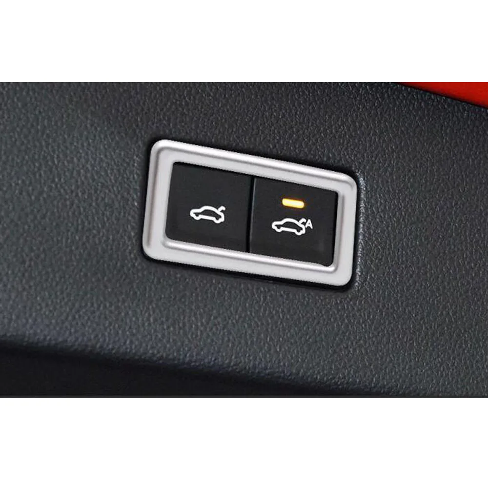 For Volkswagen VW Tiguan L 2022 2023 2024 Rear Trunk Tailgate Stick Switch  Button Covers Trim Frame Car Accessories Stickers - AliExpress