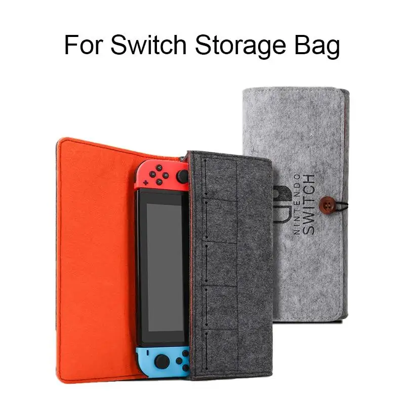  For Nintend Switch Storage Bag Game Host Protection Package NX Case Gamer Accessories Fashion Portable Handbag Soft Shockproof 