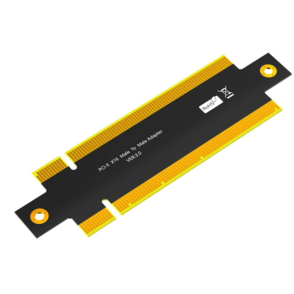 

PCI Express 3.0 16X Male to Male Adapter Connector Riser Converter PCI-E X16 to PCE-E X16 Extend PCB Board Design