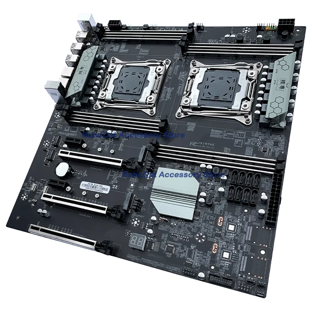 yu For JGINYUE X99-D8 DDR4 Dual-Link Motherboard Support e5
