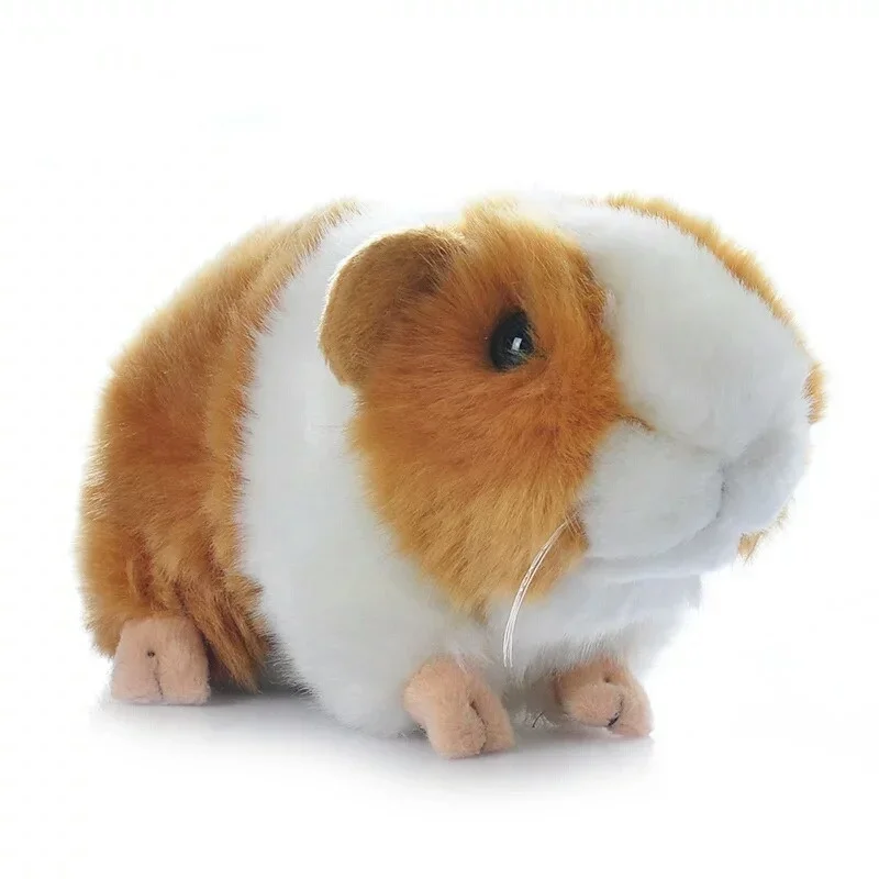Real Life Two Color Guinea Pig Plush Toy Lifelike Mouse Rats Stuffed Animal Toys Birthday Educational Gifts For Kids