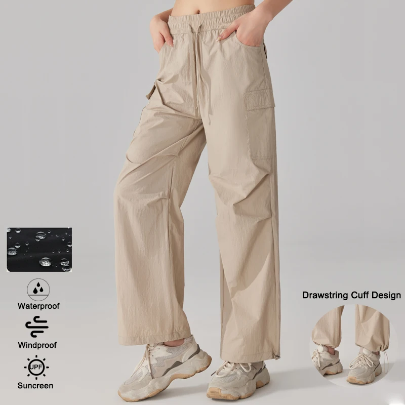 Women's Quick-Dry Cargo Parachute Pants