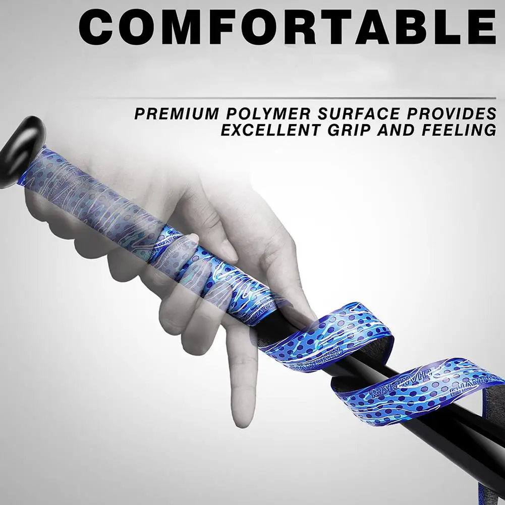 Baseball Grip Tape 3PcsX1m Bat Grip Tape For Baseball Absorbs Sweat Tennis Grip Racket Handle PU Anti-Skid Overgrip Tape For Pickleball