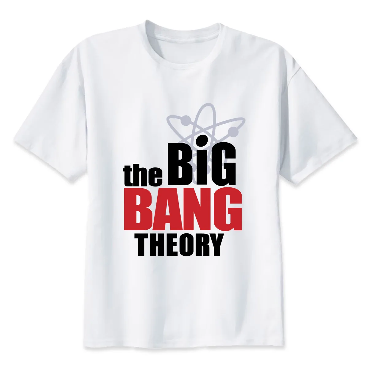 The Big Bang Theory TShirt men Summer O Neck white youth t shirt casual  white print anime t-Shirts men funny top tees