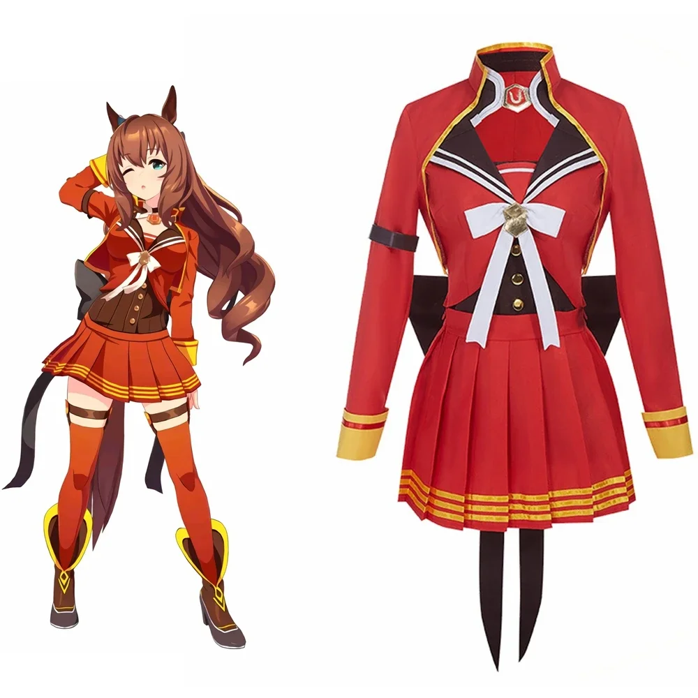 

Unisex Anime Cos Pretty Derby Maruzensky Cosplay Costumes Halloween Christmas Party Sets Uniform Suits