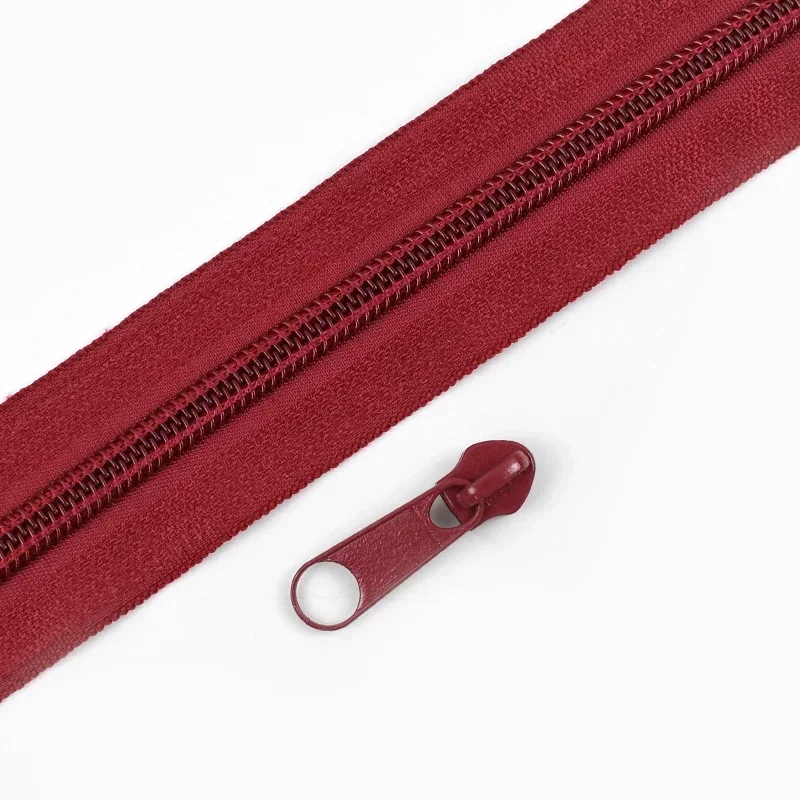Rainbow Nylon Zipper with Slider Bags for Garment Decoration and Repair – Available in Multiple Lengths