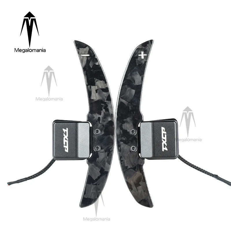 Fit for Audi B9 A3 A4 A5 RS3 RS4 RS5 S3 S4 S5 A6 A7 A8 Q3 Q5 Q7 Q8 Q5L TT R8 TTRS TTS C7 C8 carbon fiber magnetic shift paddles