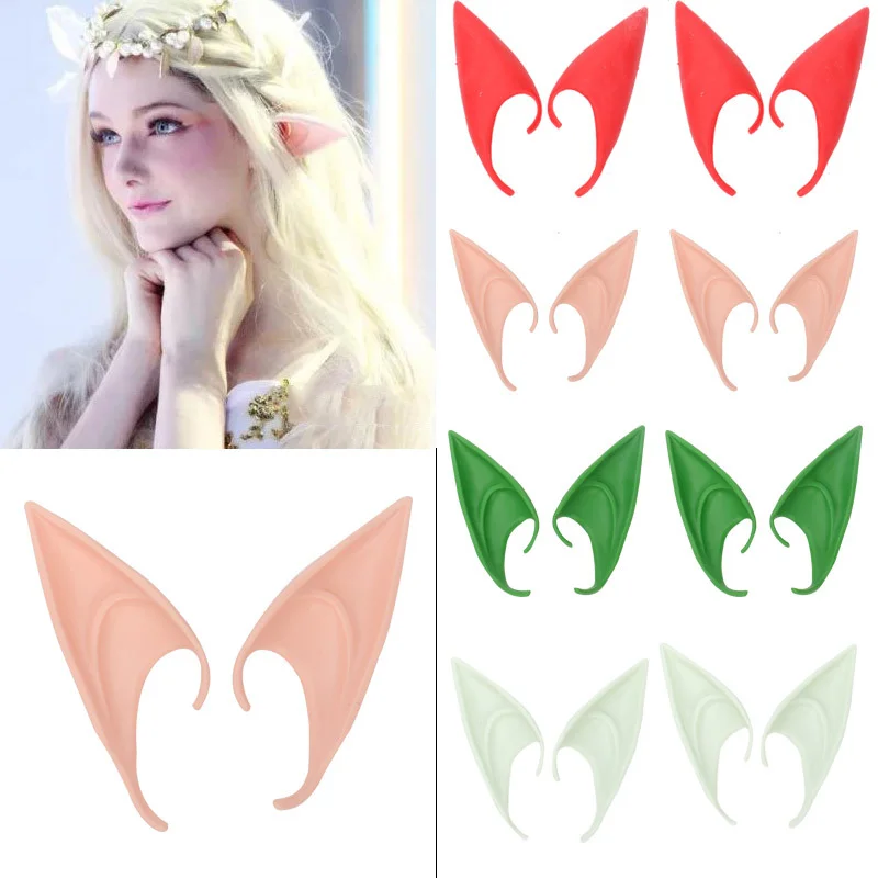Oreilles d'Elfe Fantaisie pour Cosplay | Diverses Couleurs