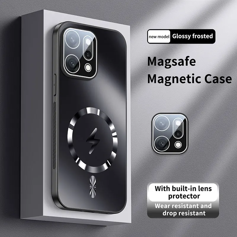 Magnetic Heat Dissipation Matte Protective Case with Adsorption Technology