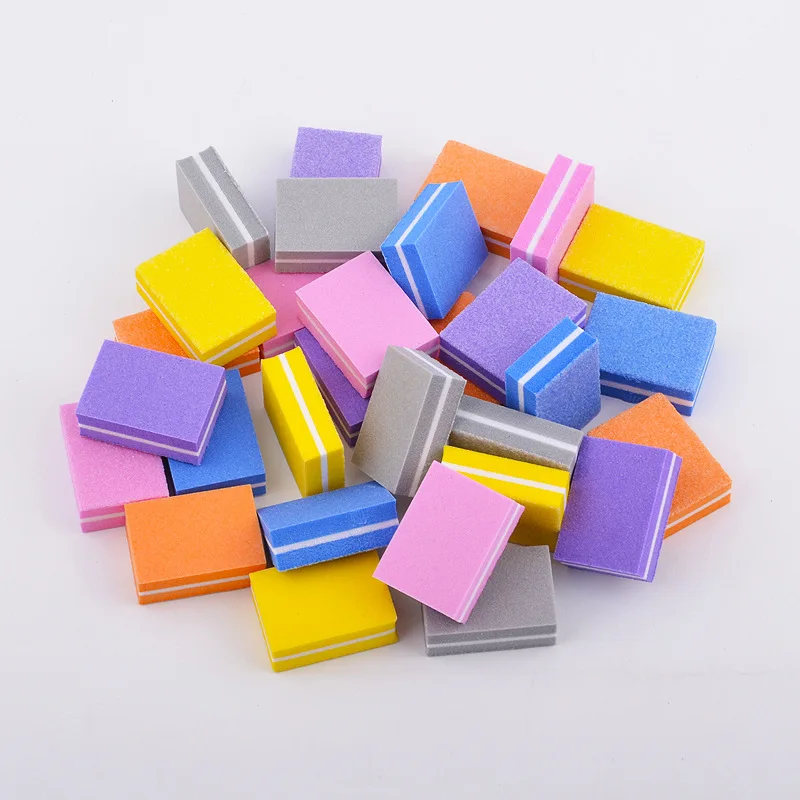 Coloful Nail Sponge Buffer - 10/20/30Pcs