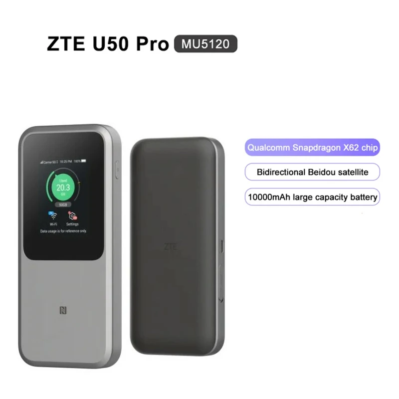 ZTE Portable WiFi 5G Router MU5120 WIFI 6 MU5120 WIFI 6 10000mAh