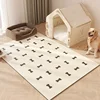 Pvc Leather Carpet Pet Floor Mat Waterproof Urine-proof Rug Non-slip Cat Dog Kennel Fence Area Rugs Scrubable Kitchen Foot Mats 1