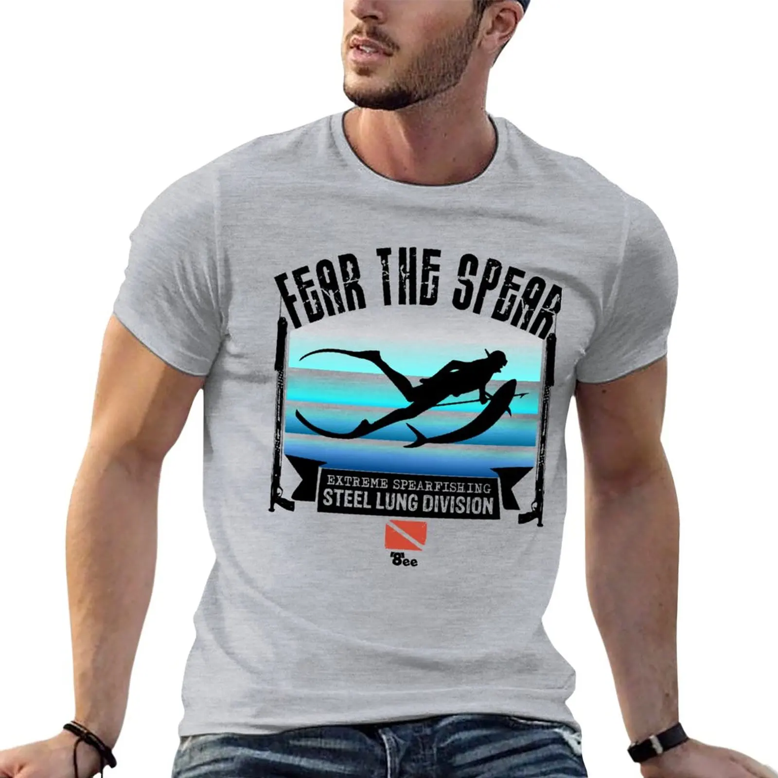 

8ee Spearfishing T Shirt Free Diving Tee Gift T-Shirt cute tops new edition plus sizes mens t shirt graphic