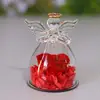 Preserved Rose In Angel Glass Cover Wedding Eternal Flower Christmas Valentine Day Mothers Day Gifts For Women Gifts Mothers 4