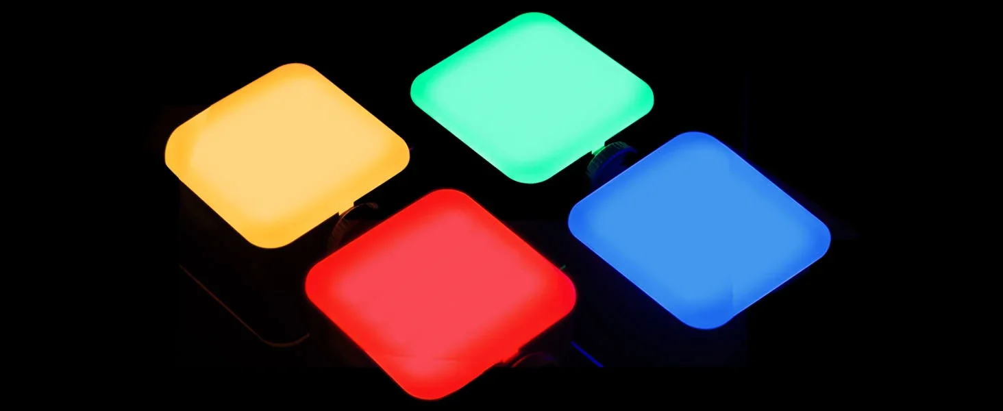 SmallRig P108 RGB Video Light 360° Portable LED Camera Photography Lighting 2500