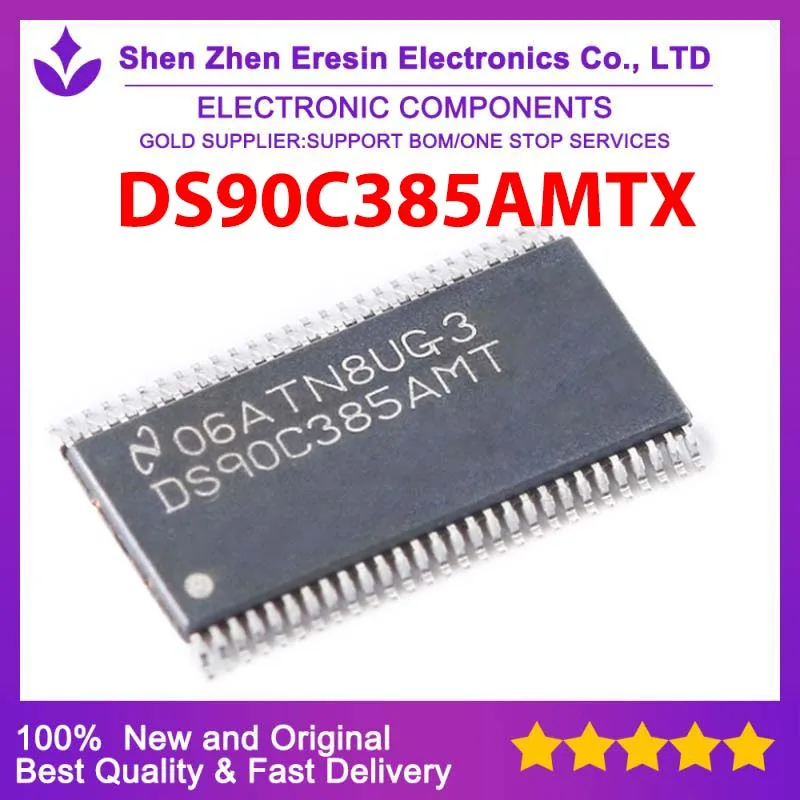 

Free shipping 5PCS/LOT DS90C385AMTX TSSOP56 New and original