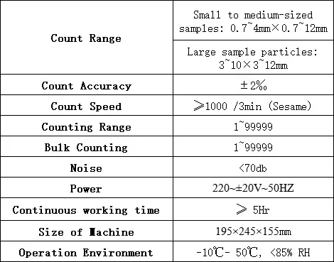 Automatic Seed Counter Sly-C Plus Vacuum Digital Counting Machine for Grains Cou