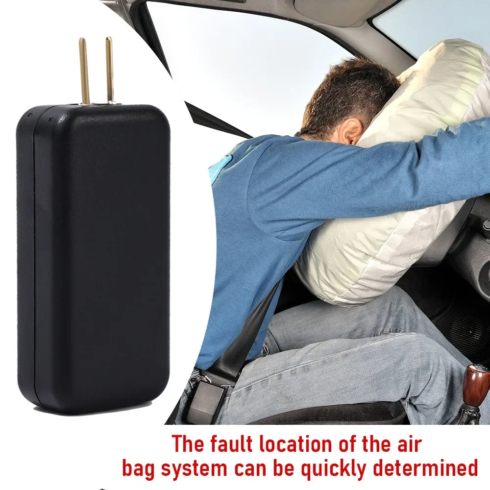 Car Airbag Simulator Resistor Bypass Fault Finding Diagnostic Simulator Emulator Resistor Car Airbag Replacement Detection Tool 2