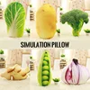 Creative Simulation Vegetable Pillow Cushion Vegetable Plush Dolls Ginger Potato Broccoli Cabbage Pea Pepper Cushion 1