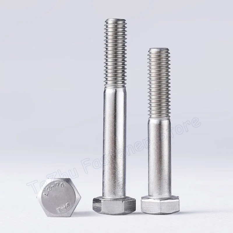 VITI A TESTA Esagonale A2 Bulloni Esagonali Inox Viti Mezzo - Foto 2