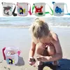 Gift Multicolor Beach Toy Mesh Bag Cartoon Pattern Shark Whale Crab Bucket Net Bag Vacation Travel Shell Storage Bag Girls 1