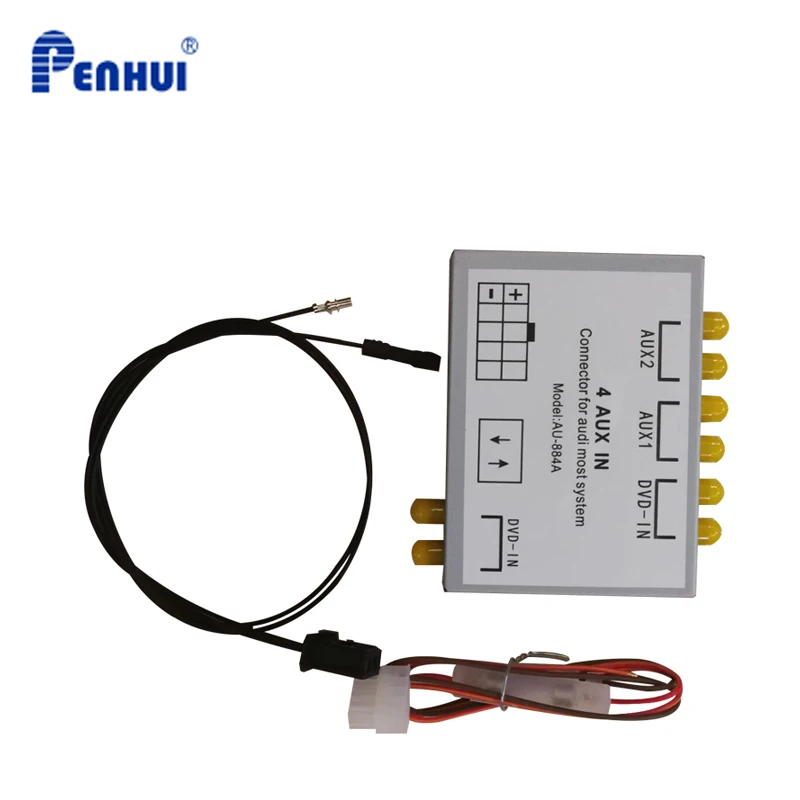 

Optical box Audio interface decoder for Audi A6L /Q7 (2005-2012) for car without original aux ami socket