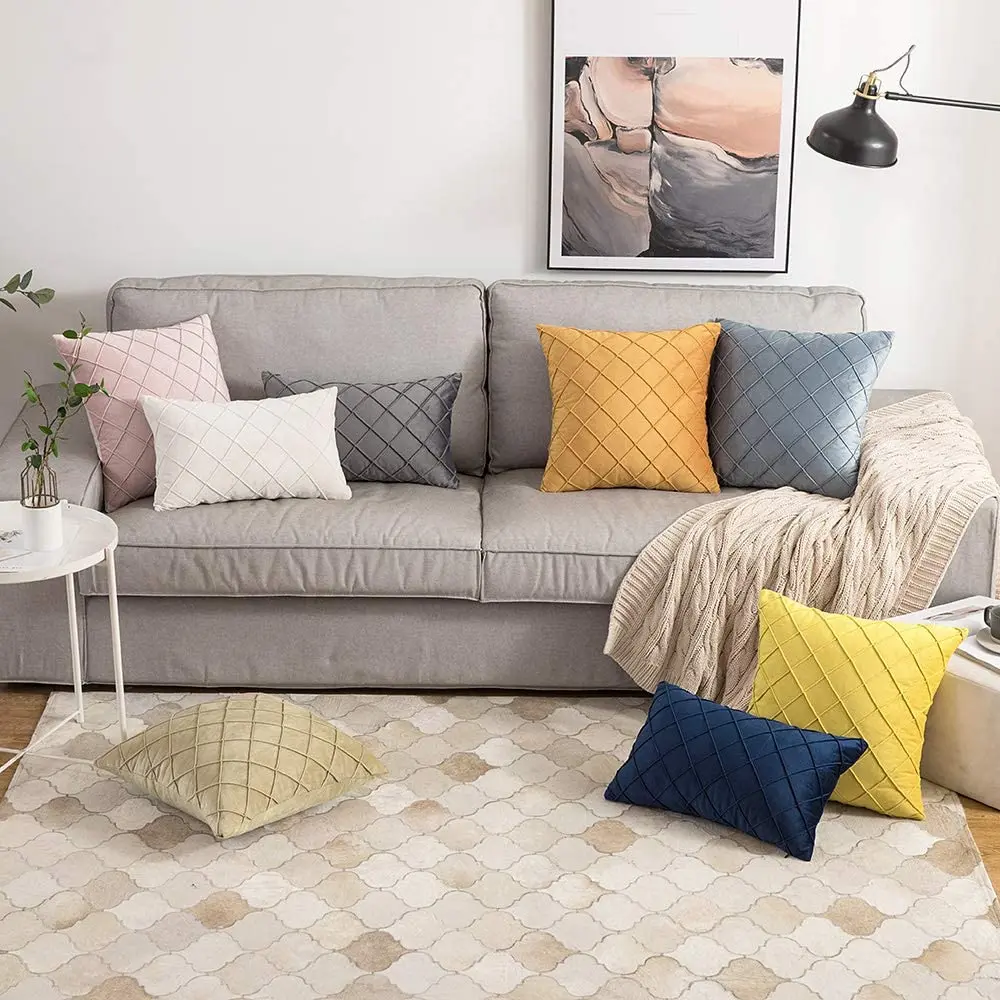 Cushion Ideas for Grey Sofas