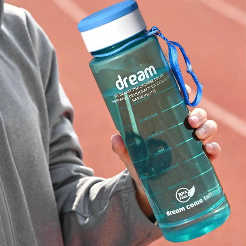 1000ml Plastic Sports Bottle With Tea Funnel Tea Leak Bottle Cycling Water Drinking BPA Free Shaker Drinkware