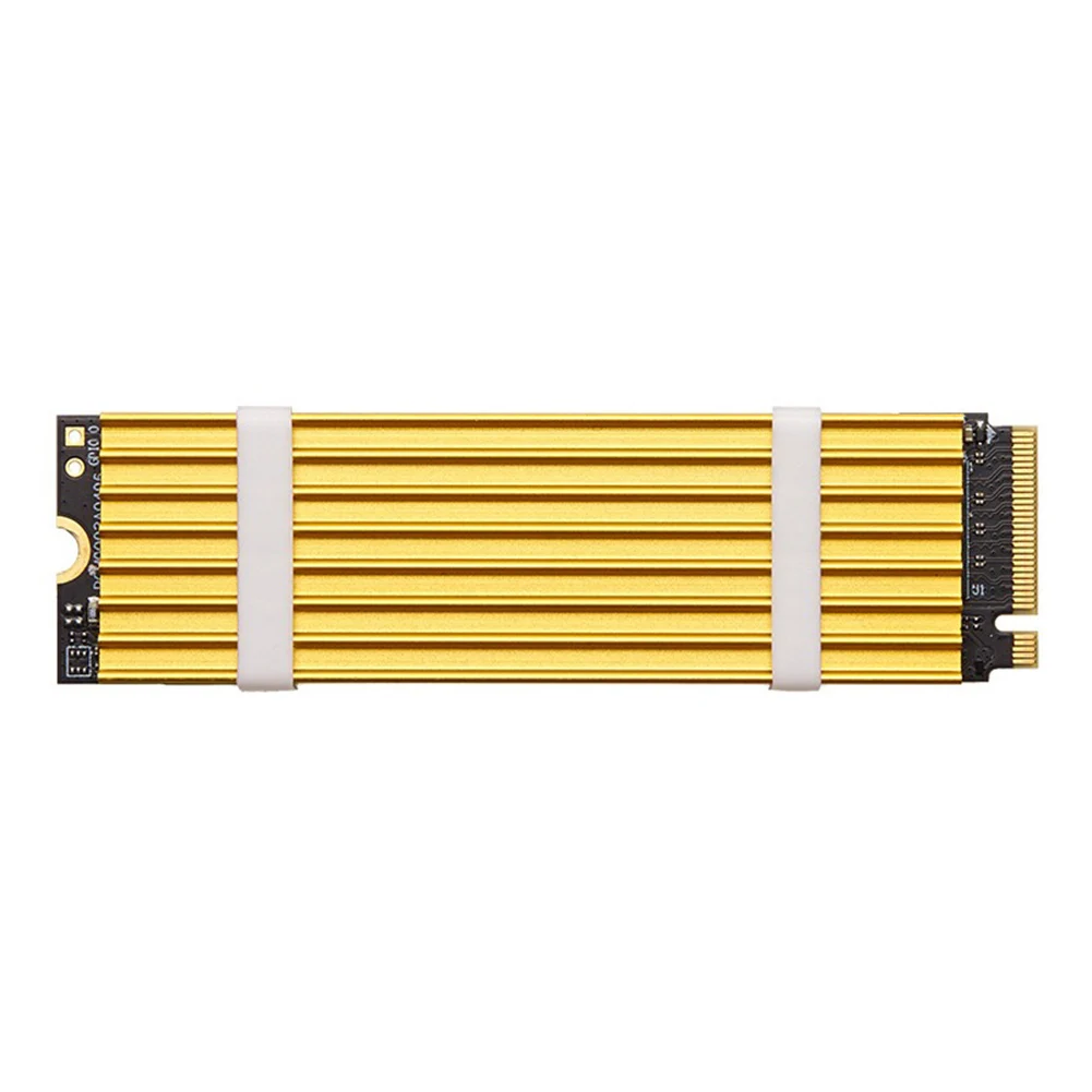 Metal Hard Drive Thermal Sheet with Screws Solid State Disk Cooler PC/Desktops Accessories for PS5 NVMe M.2 2280